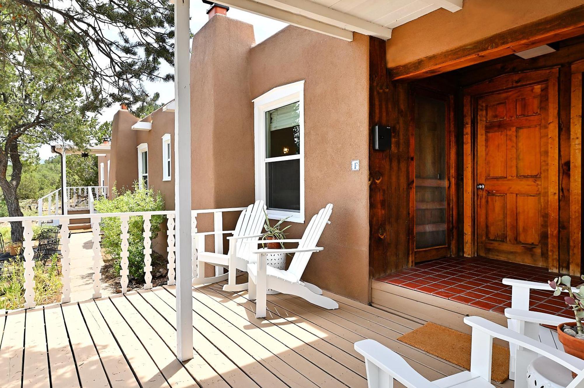 Tesuque Outpost Casita F Best Views In ซานตาเฟ ภายนอก รูปภาพ